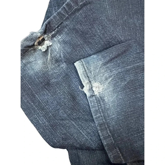 Not Your Daughter's Jeans NYDJ Straight Leg Dark Wash Denim Blue Jeans Plus 20W - Picture 3 of 6